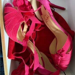 Christian Louboutin Fuchsia Heels